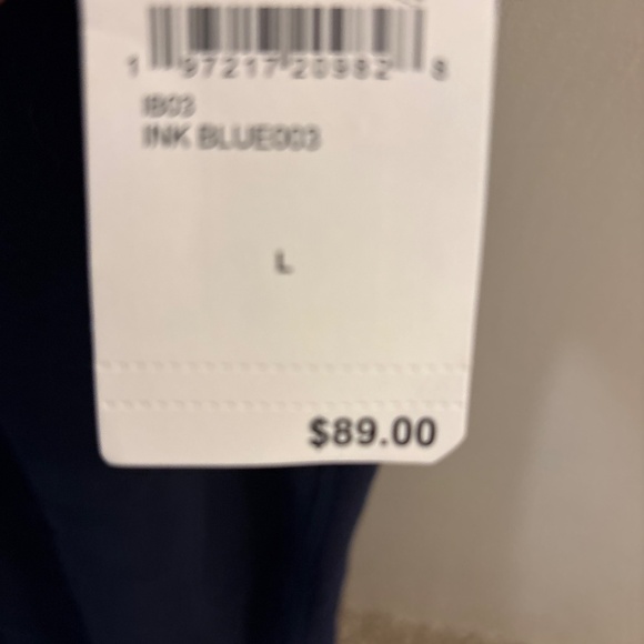 Good American Navy sweatpants with pockets New with tags large - Picture 4 of 5